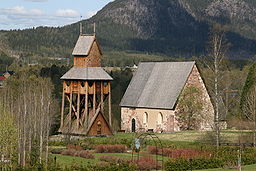 Ragunda gamla kyrka i maj 2007