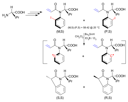 Relaying Asymmetry of Transient Atropisomers RelayAsymmTransientAtropisomer.svg