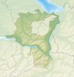 Walensee is located in Canton of St. Gallen