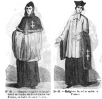 Canon and religious brother in France Religieux du Saint Esprit au XVIIIe siecle.png