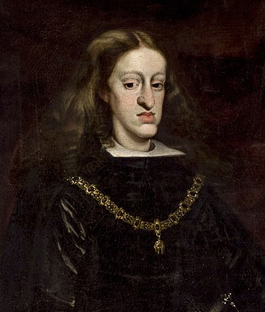 Carlos II, o último monarca da Casa Habsburgo na Espanha