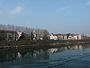 Rhone river Two towers Church in Givors 001.jpg