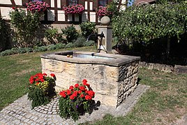 Village fountain