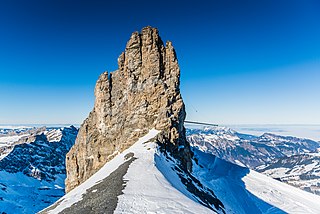 Rotstöckli mountain of Switzerland