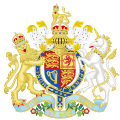 Coat of Arms of the United Kingdom of Great Britain and Northern Ireland (variant)