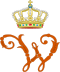 Royal Monogram of Queen Wilhelmina of the Netherlands.svg