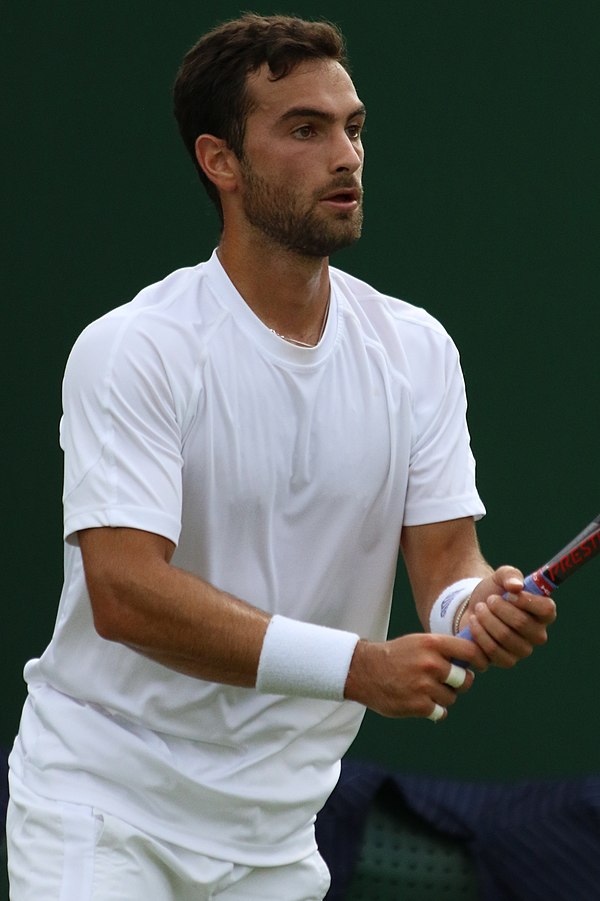 Rubin at the 2019 Wimbledon Championships