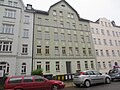 Apartment building in closed development with front garden