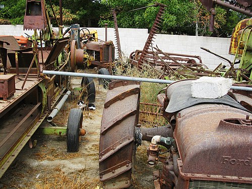 Rusty Farm Equipment