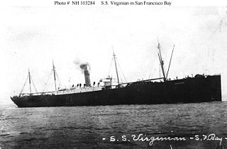 USS <i>Virginian</i> (ID-3920) American Troop Transport Ship