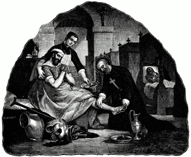 File:Saint Camille de Lellis se livre aux soins des infirmes.gif