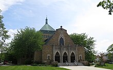 St. Mary Magdalene Church in Westgate Saint Mary Magdalene Church (Columbus, Ohio) - exterior 2.jpg