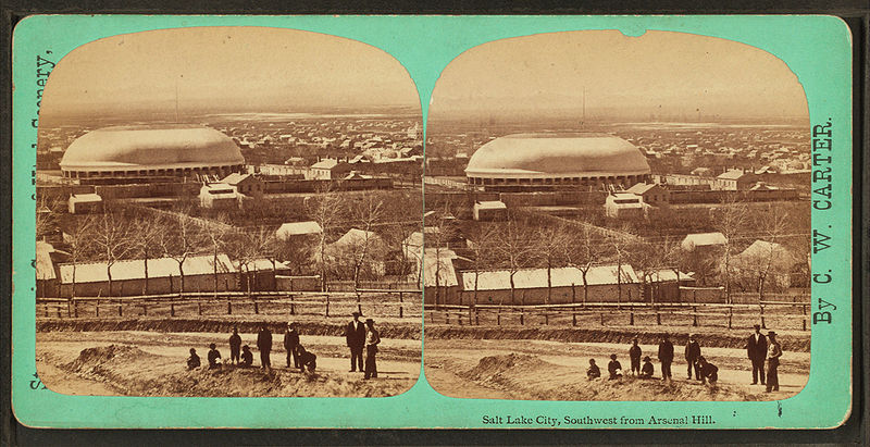 File:Salt Lake City, south-west from Arsenal Hill, by C. W. Carter.jpg