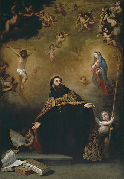 File:San Agustín entre Cristo y la Virgen.jpg