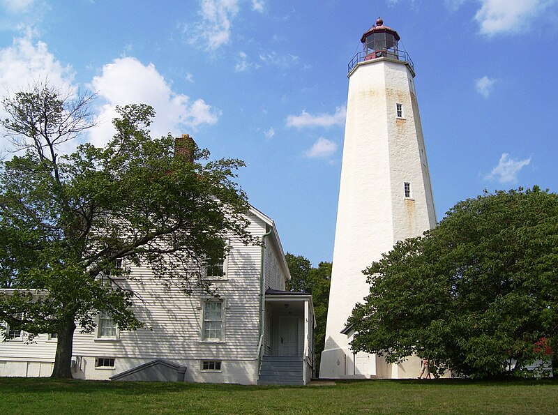 File:Sandy Hook lighthouse.jpg