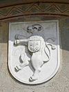 Santo Stefano, Papafava coat of Arms (Carrara Santo Stefano, Due Carrare).jpg