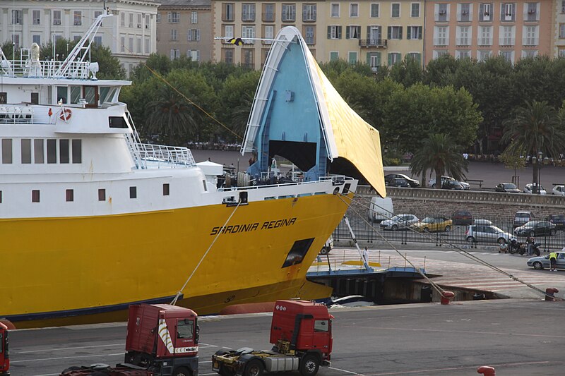 File:Sardinia Regina from Corsica Ferries in the port of Bastia.jpg