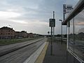 The view west from Saughton West Halt