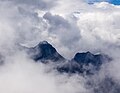   Scuol-Motta Naluns, Uitzicht vanaf Motta Naluns naar het zuiden.