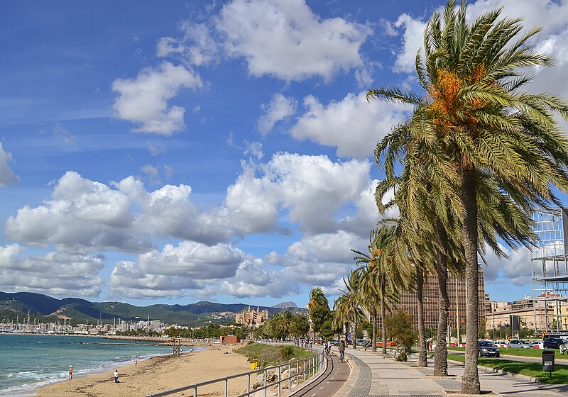 File:Seaside promenade in Palma de Mallorca.jpg