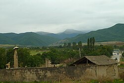 Landschaft des Bezirks Sergokalinsky