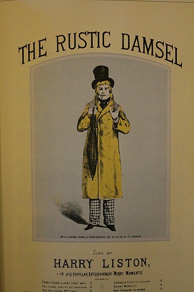 File:Sheet music cover - The Rustic Damsel by Harry Liston 1870.jpg