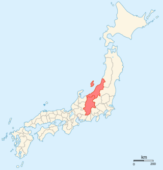 <span class="mw-page-title-main">Shin'etsu region</span> Geographical region of Japan