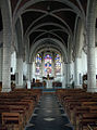 Het interieur van de Sint-Remigiuskerk