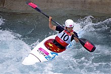 Slalom canoeing Olimpiade 2012 W K1 CHN Li Jingjing.jpg