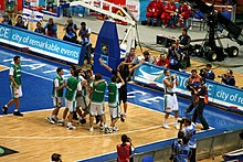 Slovenia - Croatia at Eurobasket 2009 3.jpg