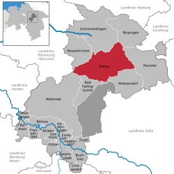 Soltau – Mappa