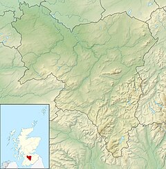 Mapa lokalizacyjna South Lanarkshire