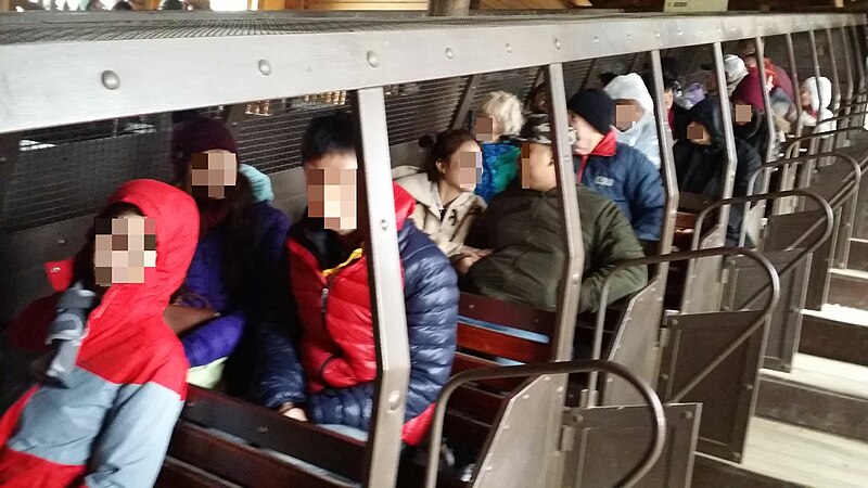 File:Sovereign Hill underground mine train censored 20160725.jpg