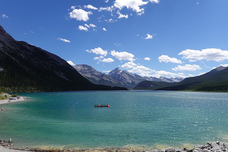 File:Spray Lakes Reservoir.jpg