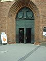 St. John's Cathedral, Warsaw - the wrought copper portal.JPG