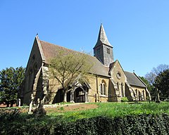 Kostel sv. Jana Křtitele, Brighton Road, Busbridge (duben 2015) (10) .JPG