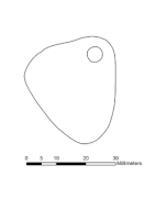 Animated image showing the sequence of engravings on a pendant excavated from the Mesolithic archaeological site of Star Carr in 2015[17]