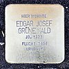 Stolperstein Musikantenweg 45 Gruenewald Edgar Josef