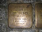 Stolperstein Leopold Oppenheimer, 1, Ingelheimstraße 12, Steinheim, Hanau, Main-Kinzig-Kreis.jpg