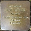 Stolperstein Weiler, Kurt, Lehrte, Königstr.  8.jpg