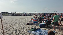 Strandkonzert auf Sandy Hook