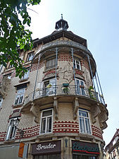 Français : Immeuble, 11 rue du Parchemin et 24, rue Brûlée (1905)