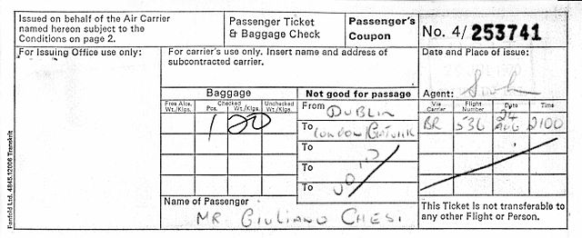 File Student Charter Flights Ticket Copy 1970 08 24 Jpg Wikimedia Commons