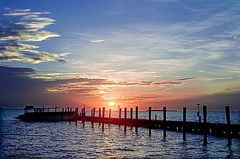 Sunset of Key Largo, Florida