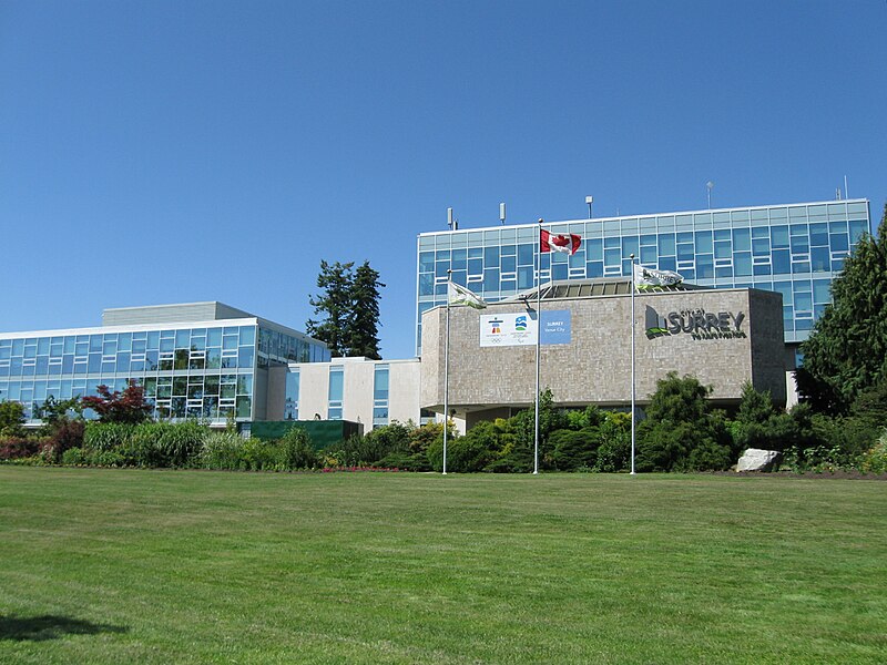 File:Surrey City Hall in BC, Canada (2009).jpg