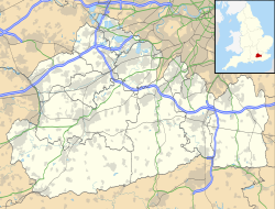 Surrey UK location map.svg