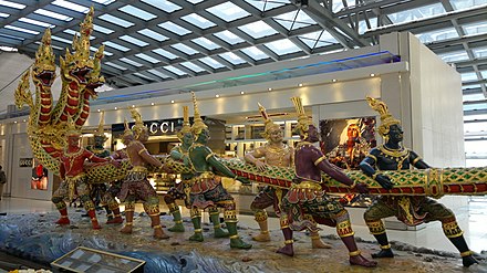 Suvarnabhumi Airport: where Thai culture meets tax-free shopping