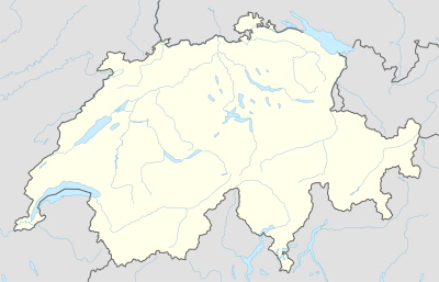 Location map Швајцарија