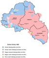 Székelyföld etnikai térképe (1992)