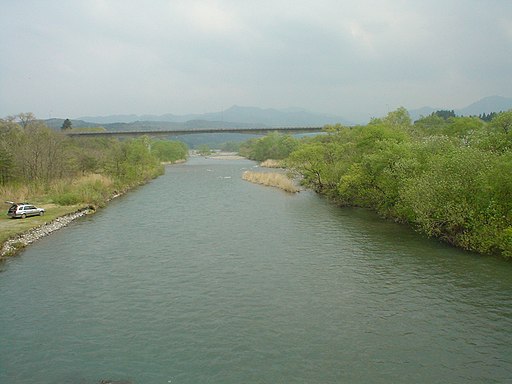 Tainai River Niigata Japan